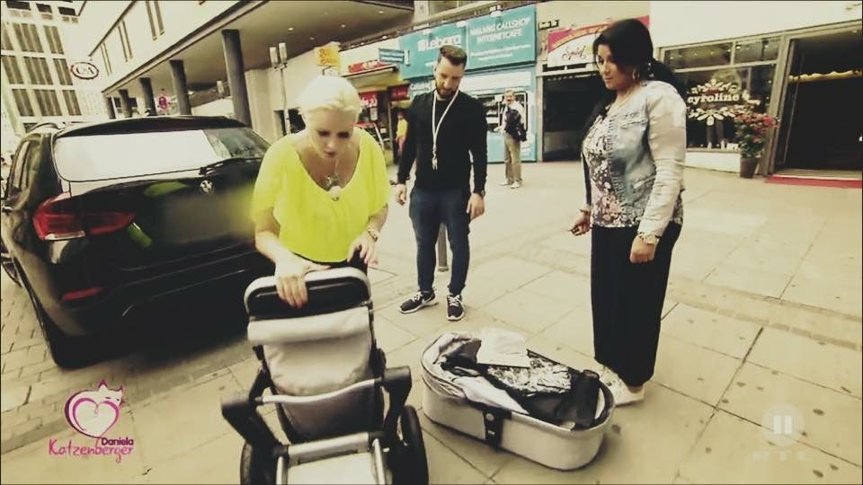 Joolz-Kinderwagen in der TV-Show mit Daniela Katzenberger bei RTL II